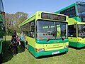 Southern Vectis 301 Chilton Chine (HW54 BTU), a Dennis Dart SLF/Plaxton Pointer MPD, seen at the Bustival 2011 event, held by bus company Southern Vectis at Havenstreet railway station, Isle of Wight. Someone had clearly been playing with the destination display, with it reading "Fort Victoria 292".