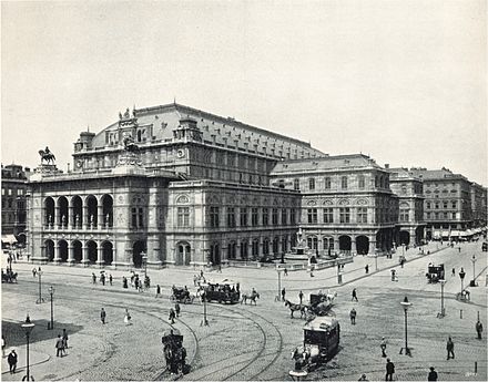 Первый общедоступный оперный театр. Венская опера 1900г. Венская опера в 1869. Австрия оперный театр. Венская опера 19 век.