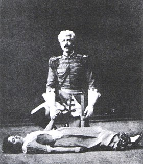 Constantin Stanislavski come Ferdinand von Walter nel 1889