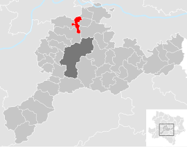 Poloha obce Statzendorf v okrese Sankt Pölten-vidiek (klikacia mapa)