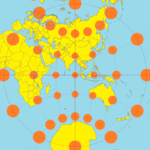 Stereographic projection with Tissot's indicatrix.png