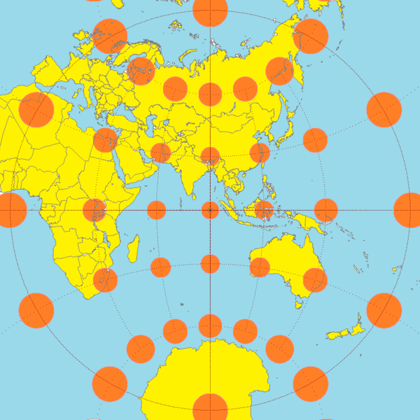 File:Stereographic projection with Tissot's indicatrix.png
