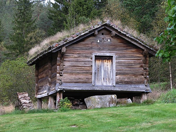 Old Stolpehus in the Tovdal valley