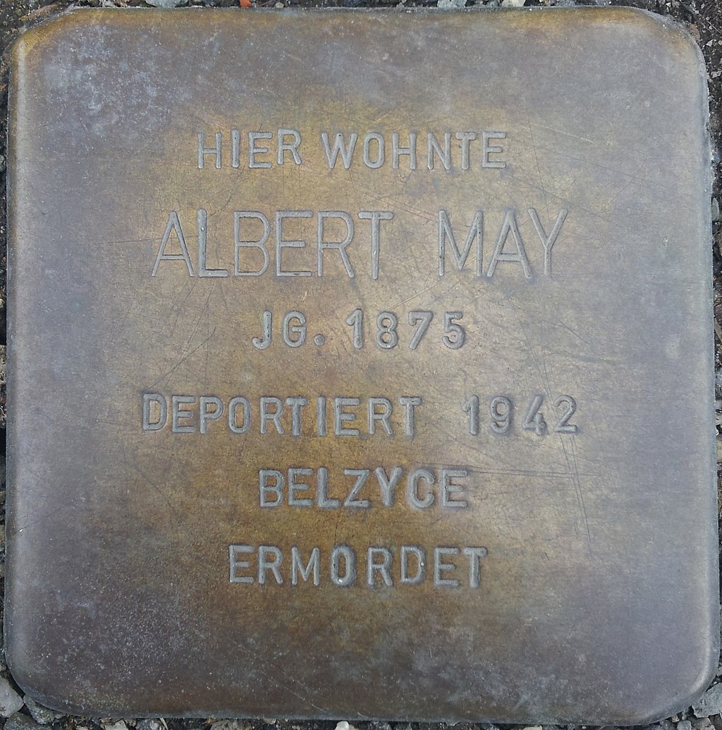 Stolperstein Albert May