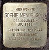 Stolperstein Sybelstr 61 (Charl) Sophie Mendelsohn.jpg