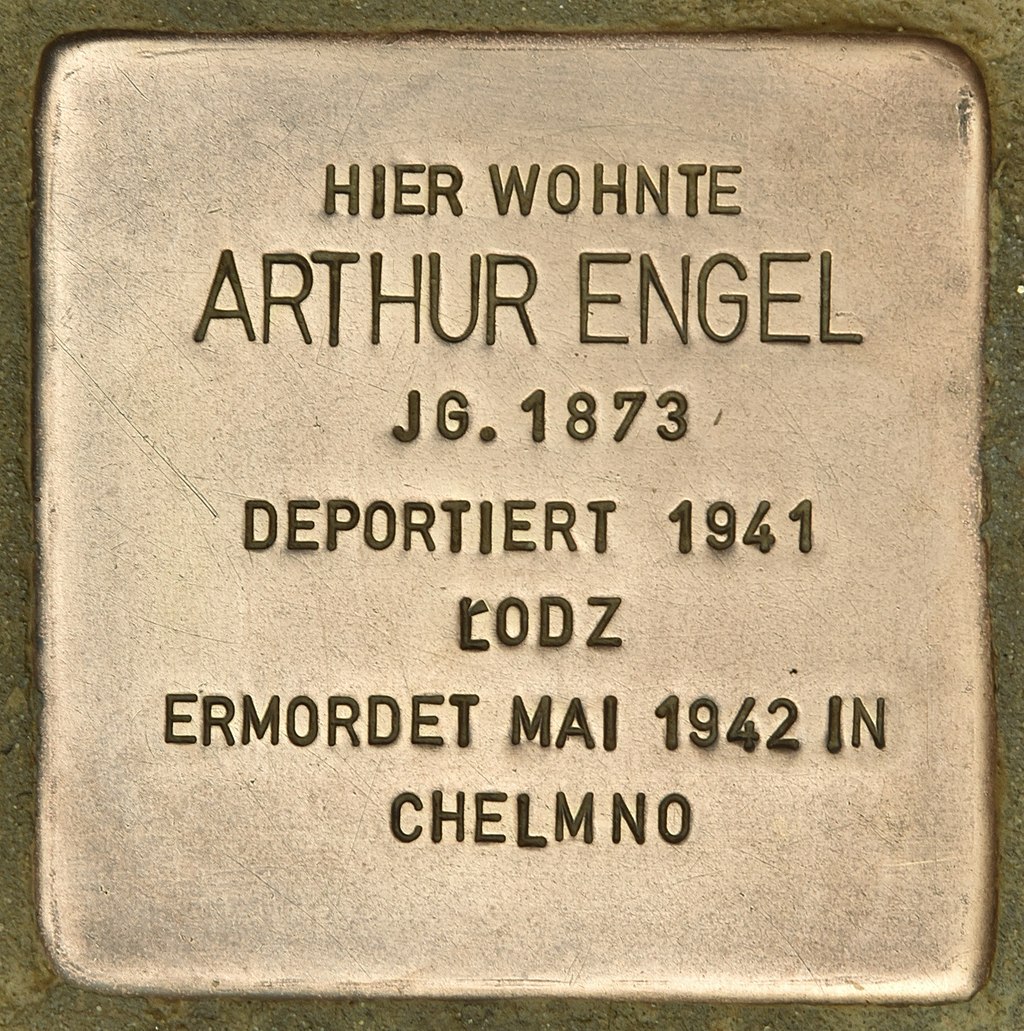 Stolperstein für Arthur Engel (Guben).jpg