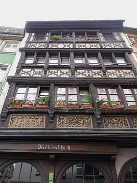 Illustratives Bild des Artikels Haus in der Rue des Tonneliers 23 in Straßburg