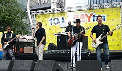 In 1999, Sugar Ray picked up their second Canadian chart-topper with the five-week number one "Every Morning". Sugar Ray.jpg
