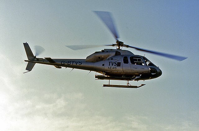 TVS News radio link helicopter