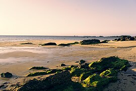 Sushinese beach at sunset