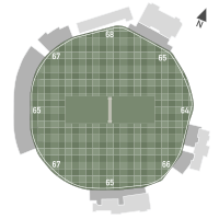 Taunton County Cricket Ground - Pitch Dimensions.svg