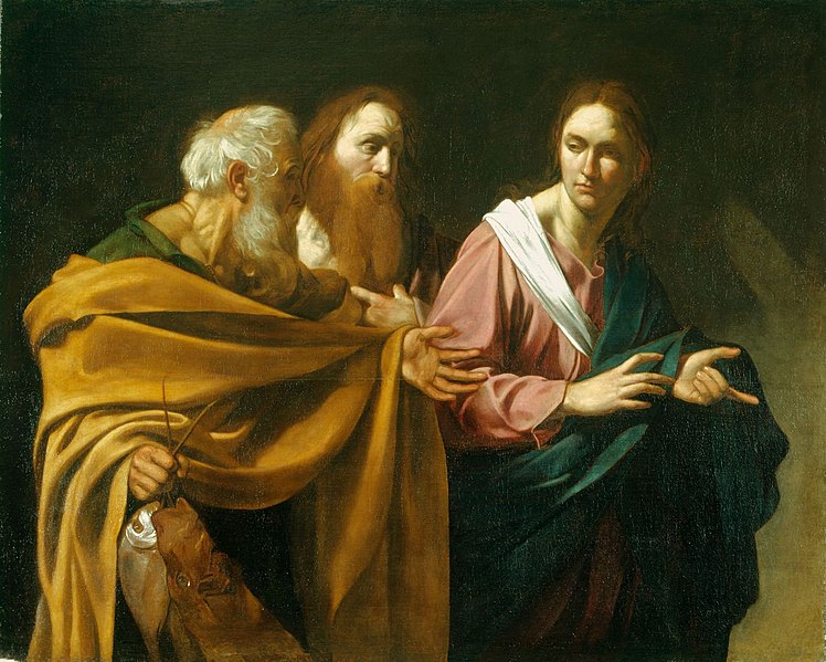 File:The Calling of Saints Peter and Andrew - Caravaggio (1571-1610).jpg