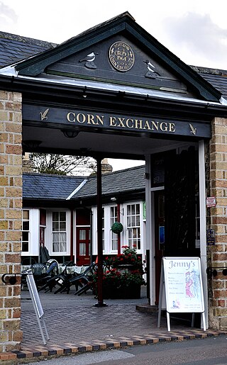 <span class="mw-page-title-main">Corn Exchange, Royston</span> Commercial building in Royston, Hertfordshire, England