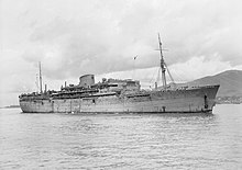 Athlone Castle during the Second World War The Royal Navy during the Second World War A10610.jpg