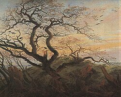 Caspar David Friedrich: Tree of crows