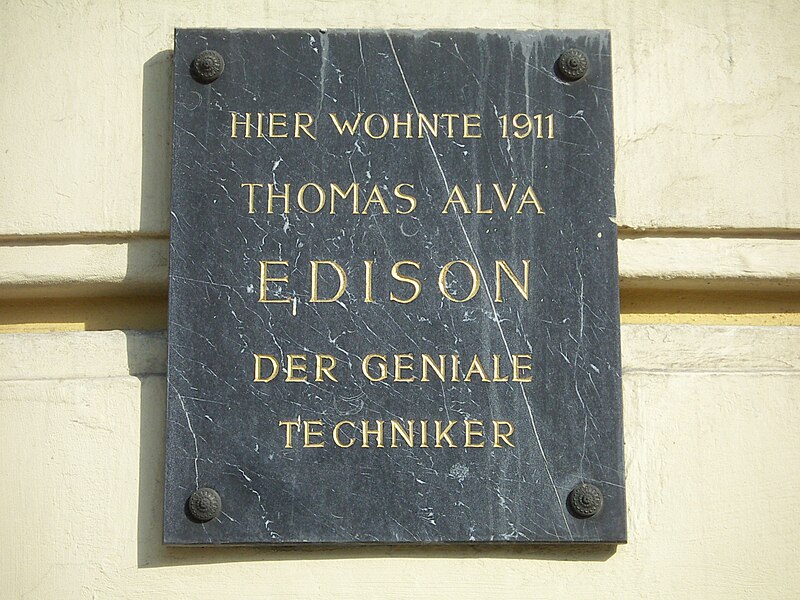 File:ThomasAlvaEdison1911.HietzingerHauptstr14.A.JPG