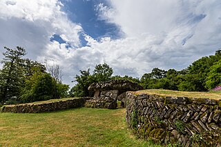 Tinkinswood Neolithic dolmen in Wales