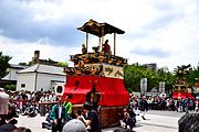 鹿子神車・徳川園にて（2015年6月）