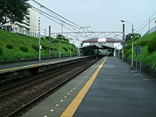 View of the platforms, August 2008