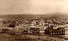 Tombstone, Arizona in 1891 Tombstone year 1881.jpg