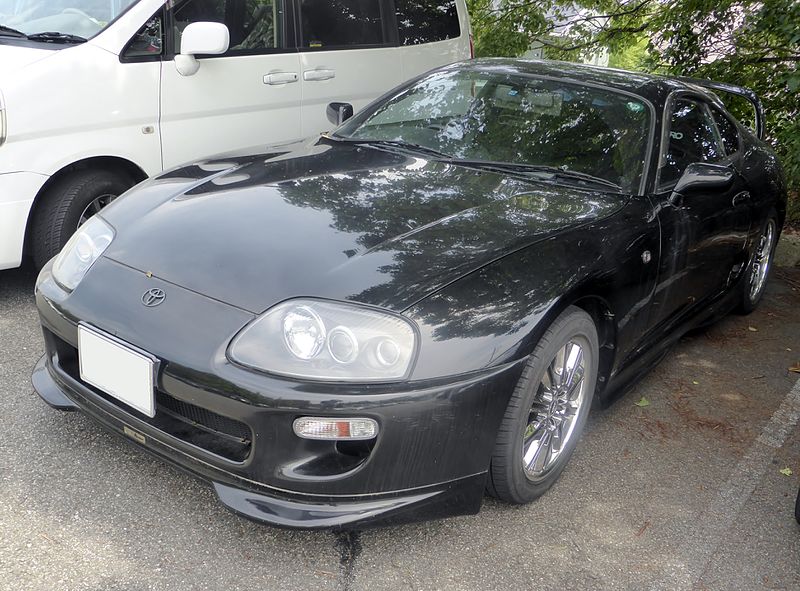 File:Tuned Toyota Supra (A80) front.JPG