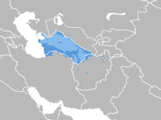 Turkmen language map.png