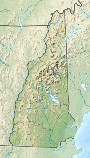 Map showing the location of Great Bay National Wildlife Refuge