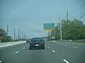 US 1 northbound at College Road exit