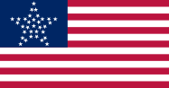 United States of America (1861), the "Great Star Flag".