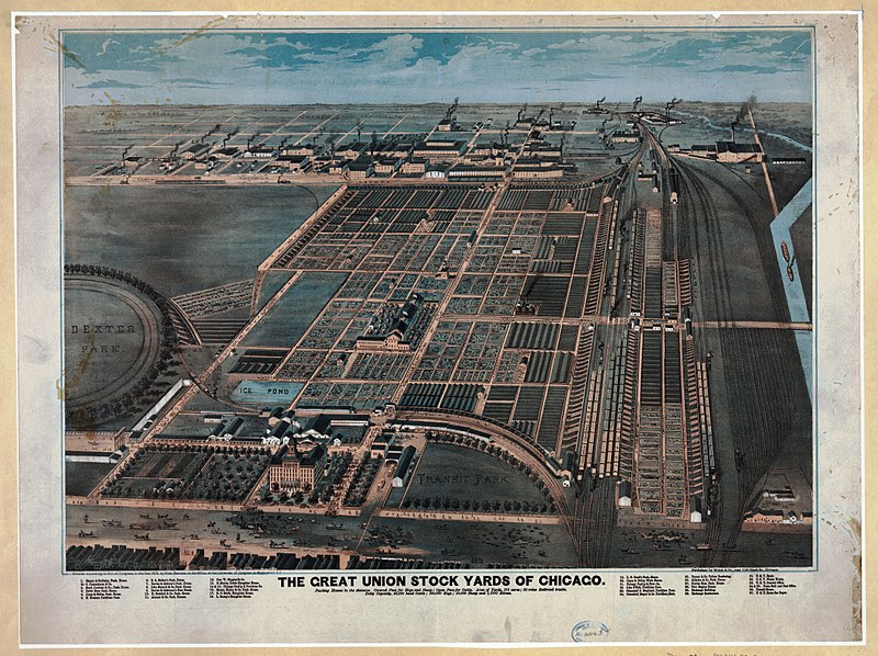 File:Union stock yards chicago 1870s loc.jpg