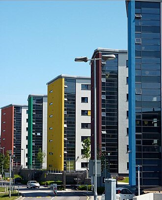 UEL Docklands Campus, Halls of Residence University of East London Student Accommodation.jpg