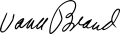 Signature de la marque Vance.svg