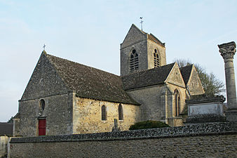 Église Saint-Maurice  Inscrite MH.