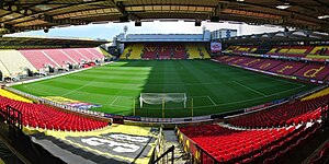 Vicarage Road nel 2015