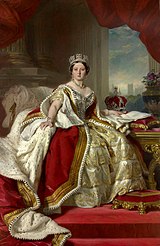 Königin Victoria im Krönungsornat (1837)