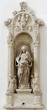 Domenico Gagini, Tabernakel mit Madonna und Kind (Stadtmuseum Castel Nuovo).