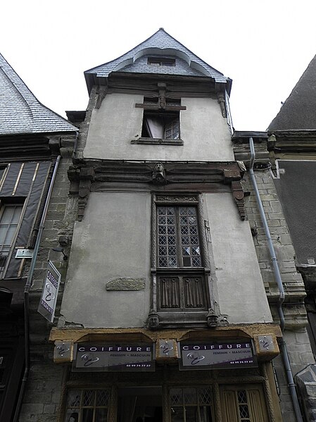 File:Vitré (35) Maison 3 Rue d'Embas - Extérieur - 01.jpg