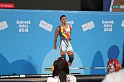 Deutsch: Gewichtheben bei den Olympischen Jugendspielen 2018; Tag 2, 10. Oktober 2018; Jungen 62 kg English: Weightlifting at the 2018 Summer Youth Olympics at 8 October 2018 – Boys' 62 kg