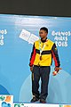 Deutsch: Gewichtheben bei den Olympischen Jugendspielen 2018; Tag 2, 10. Oktober 2018; Jungen 62 kg English: Weightlifting at the 2018 Summer Youth Olympics at 8 October 2018 – Boys' 62 kg