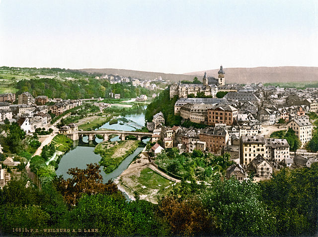 Weilburg at the turn of the 19th and 20th centuries