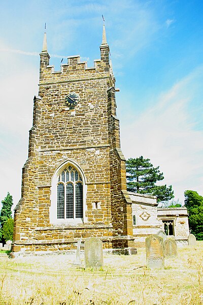 File:West tower to St Mary's Church - geograph.org.uk - 5830154.jpg