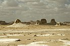 White Desert, Rock formations in desert landscape, Egypt.jpg