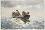 Crab Fishing, Winslow Homer, 1883