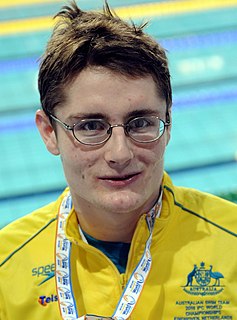 Sean Russo Australian male swimming Paralympian