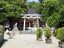 Description de l'image Yagi Shrine Torii.jpg.