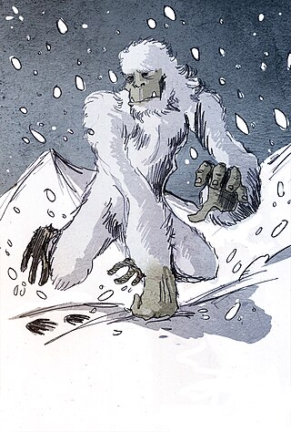 <span class="mw-page-title-main">Yeti</span> Alleged ape-like creature from Asia