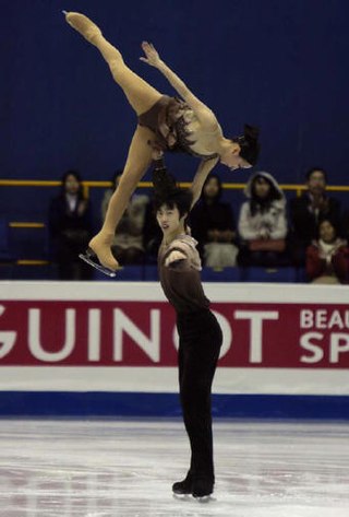 <span class="mw-page-title-main">Wang Lei (figure skater)</span> Chinese pair skater