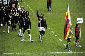 Zimbabwe Sevens Rugby Team at the 2009 Hong Kong Sevens Zimbabwe Sevens Rugby Team.jpg