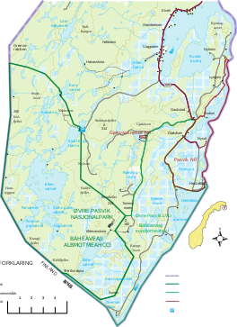 Øvre Pasvik National Park map.svg