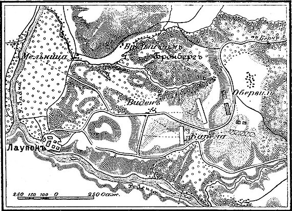 Карта-схема к статье «Лаупен». Военная энциклопедия Сытина (Санкт-Петербург, 1911-1915).jpg